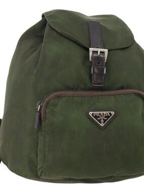 Prada | Bags | Prada Backpack Nylon Pink Silver Auth Ki566  display picture 3